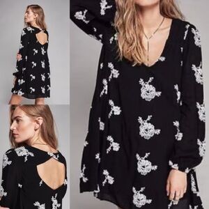 Black & White Floral FP Dress